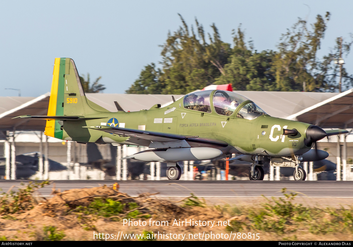 Aircraft Photo of 5910 | Embraer A-29B Super Tucano | Brazil - Air Force | AirHistory.net #780815