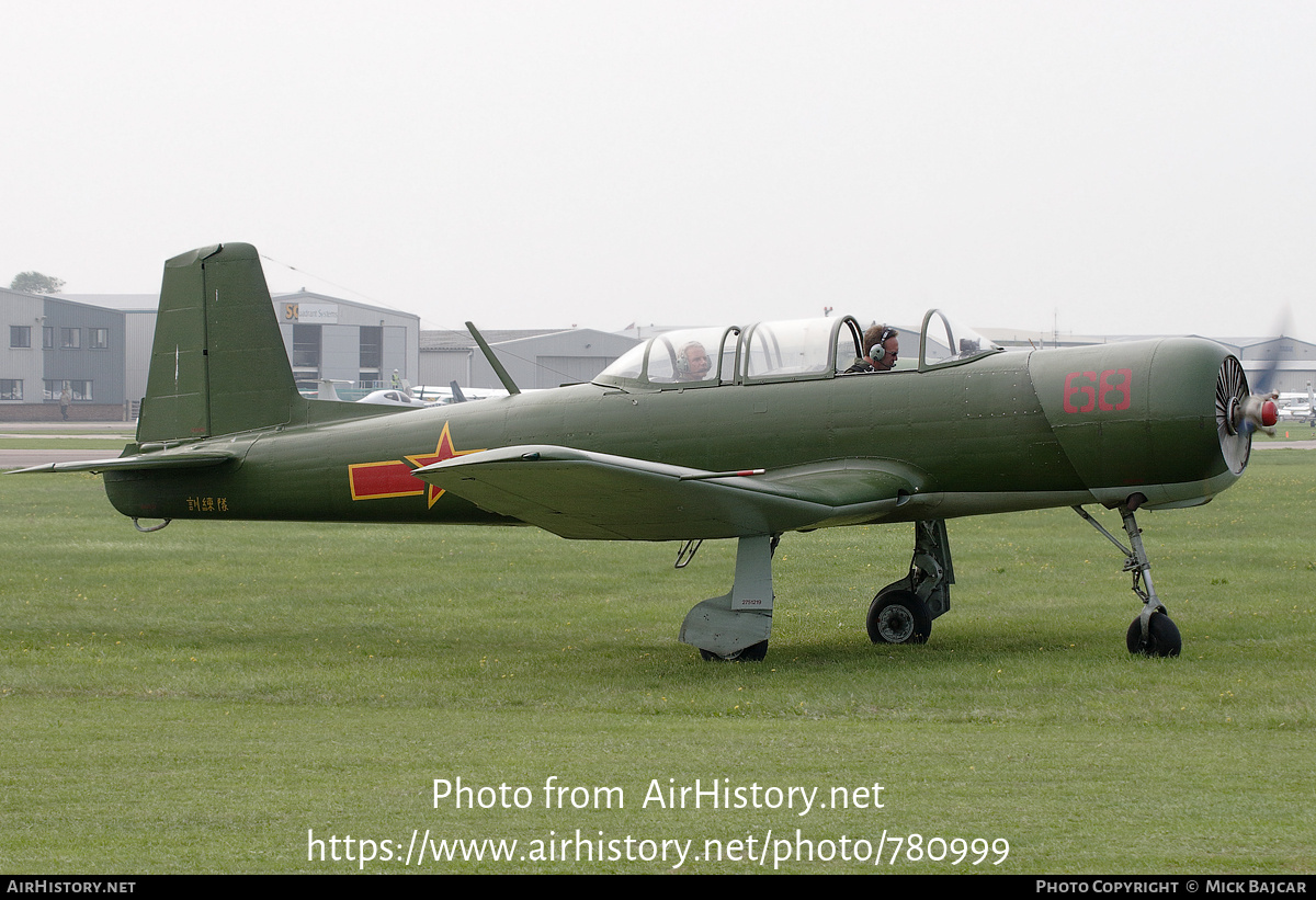 Aircraft Photo of G-BVVG | Nanchang CJ-6A | China - Air Force | AirHistory.net #780999