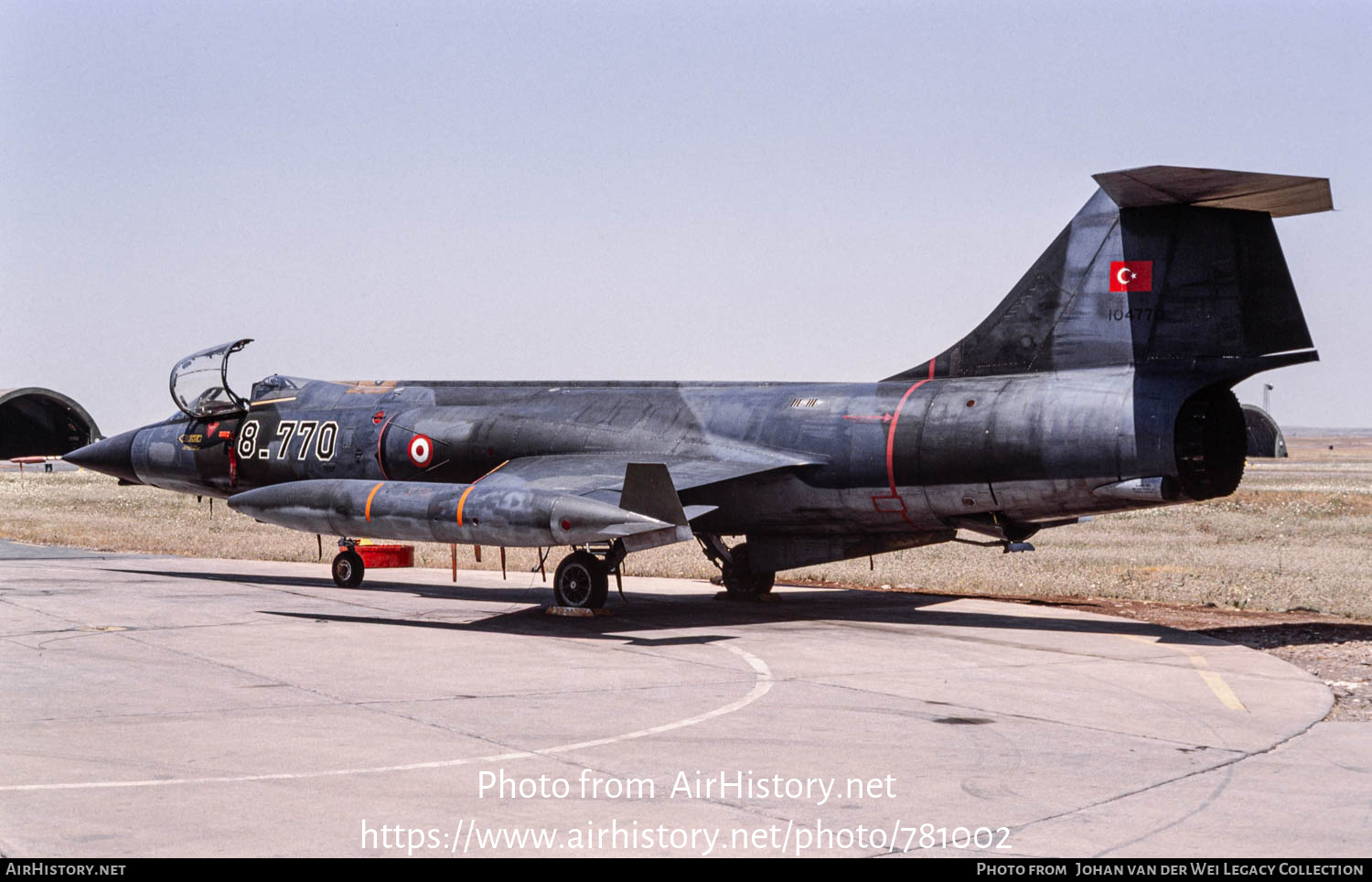 Aircraft Photo of 62-770 | Canadair CF-104 Starfighter | Turkey - Air Force | AirHistory.net #781002