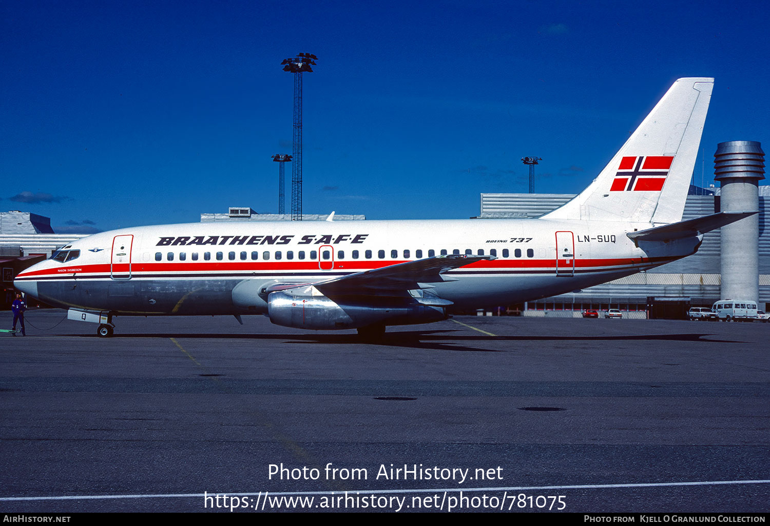 Aircraft Photo of LN-SUQ | Boeing 737-205/Adv | Braathens SAFE | AirHistory.net #781075