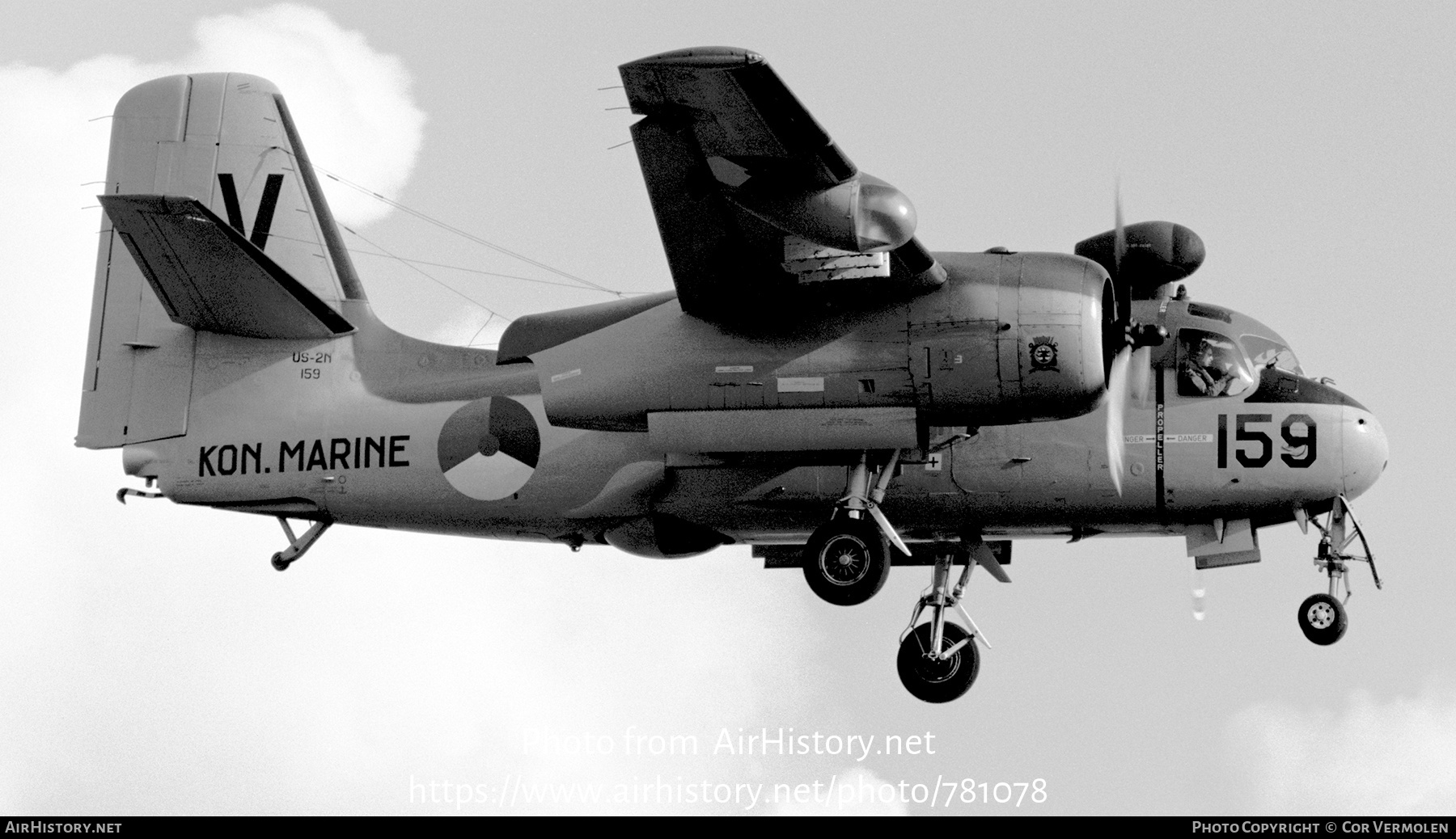 Aircraft Photo of 159 | Grumman US-2N Tracker (G-89) | Netherlands - Navy | AirHistory.net #781078