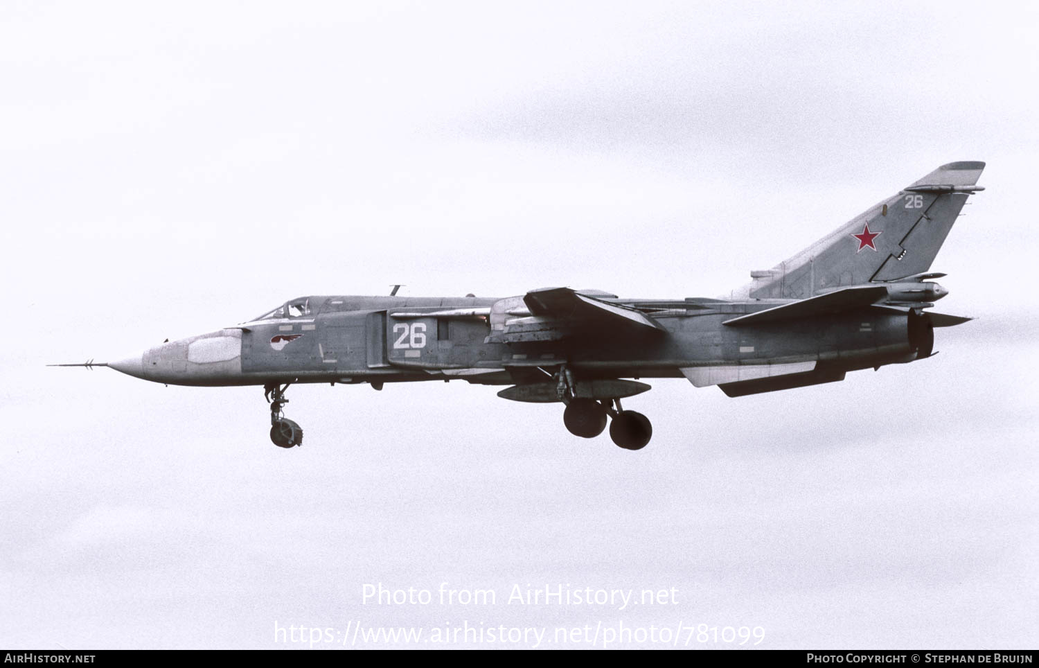 Aircraft Photo of 26 white | Sukhoi Su-24MR | Soviet Union - Air Force | AirHistory.net #781099