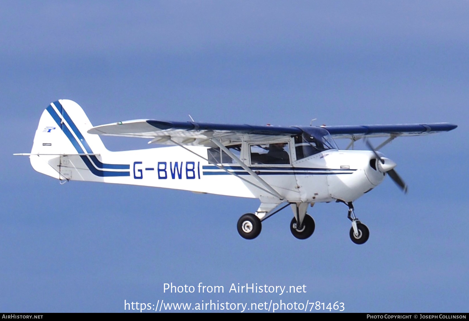 Aircraft Photo of G-BWBI | Taylorcraft F-22A | AirHistory.net #781463