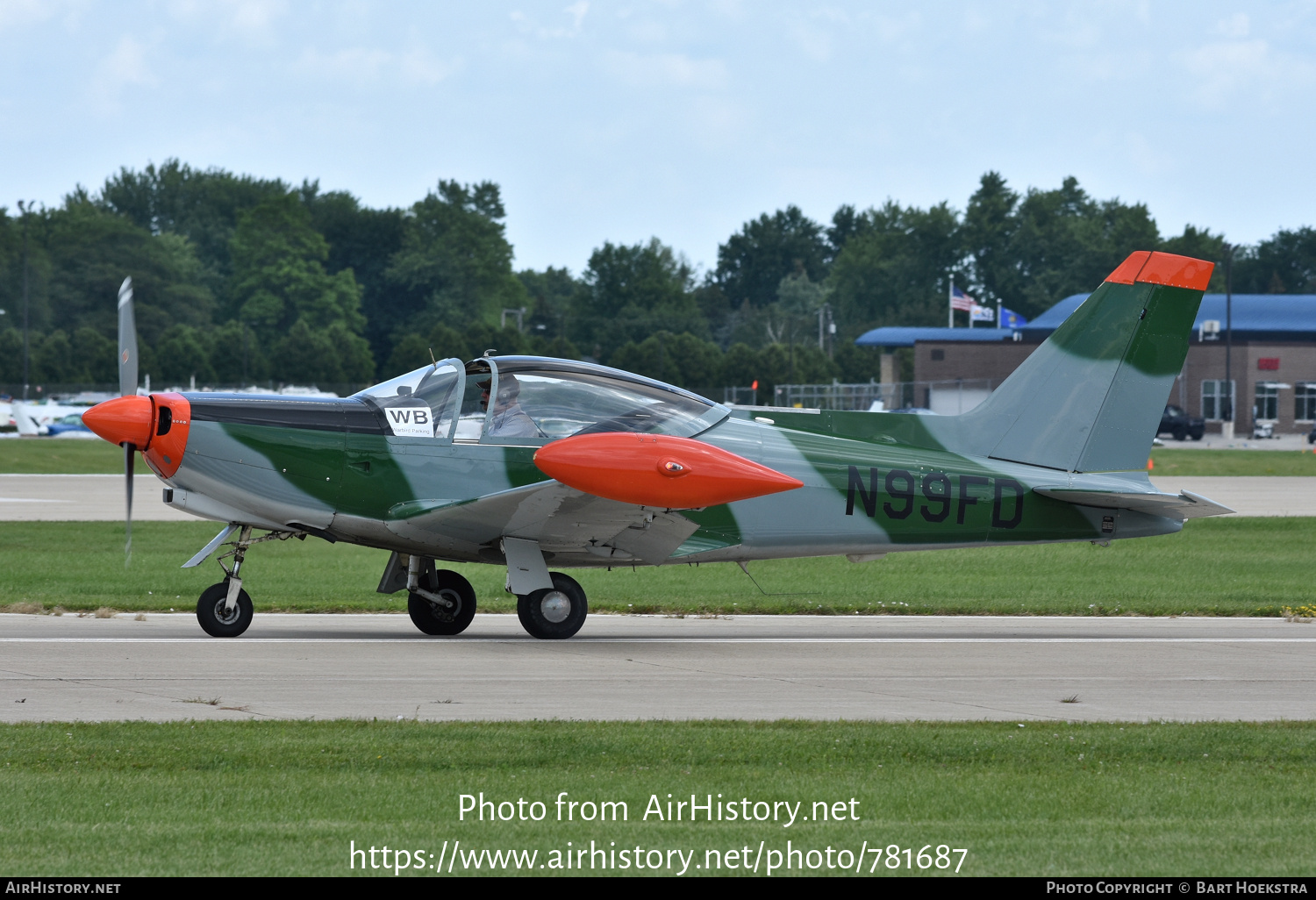 Aircraft Photo of N99FD | SIAI-Marchetti SF-260D | AirHistory.net #781687