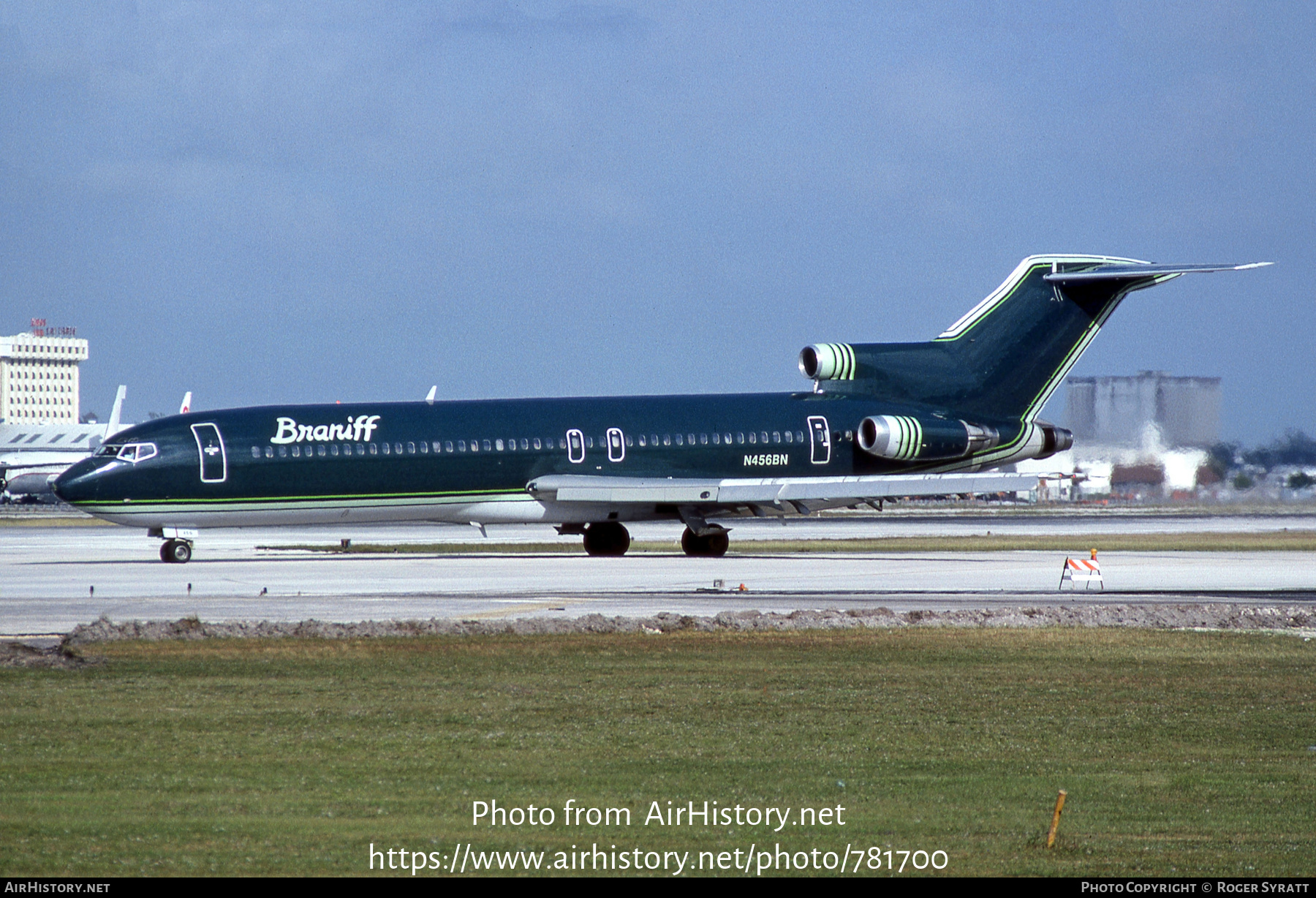 Aircraft Photo of N456BN | Boeing 727-227 | Braniff International Airways | AirHistory.net #781700