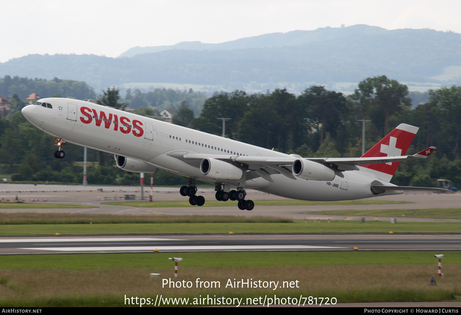 Aircraft Photo of HB-JMB | Airbus A340-313X | Swiss International Air Lines | AirHistory.net #781720