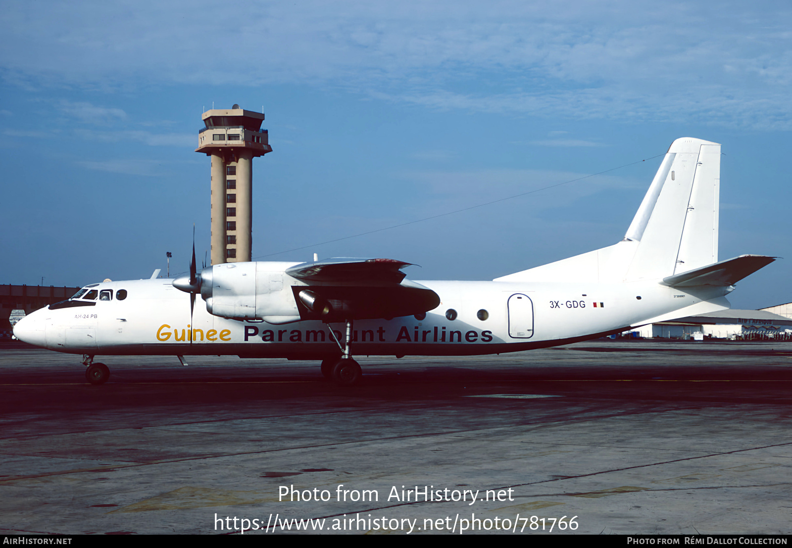 Aircraft Photo of 3X-GDG | Antonov An-24RV | Guinee Paramount Airlines | AirHistory.net #781766