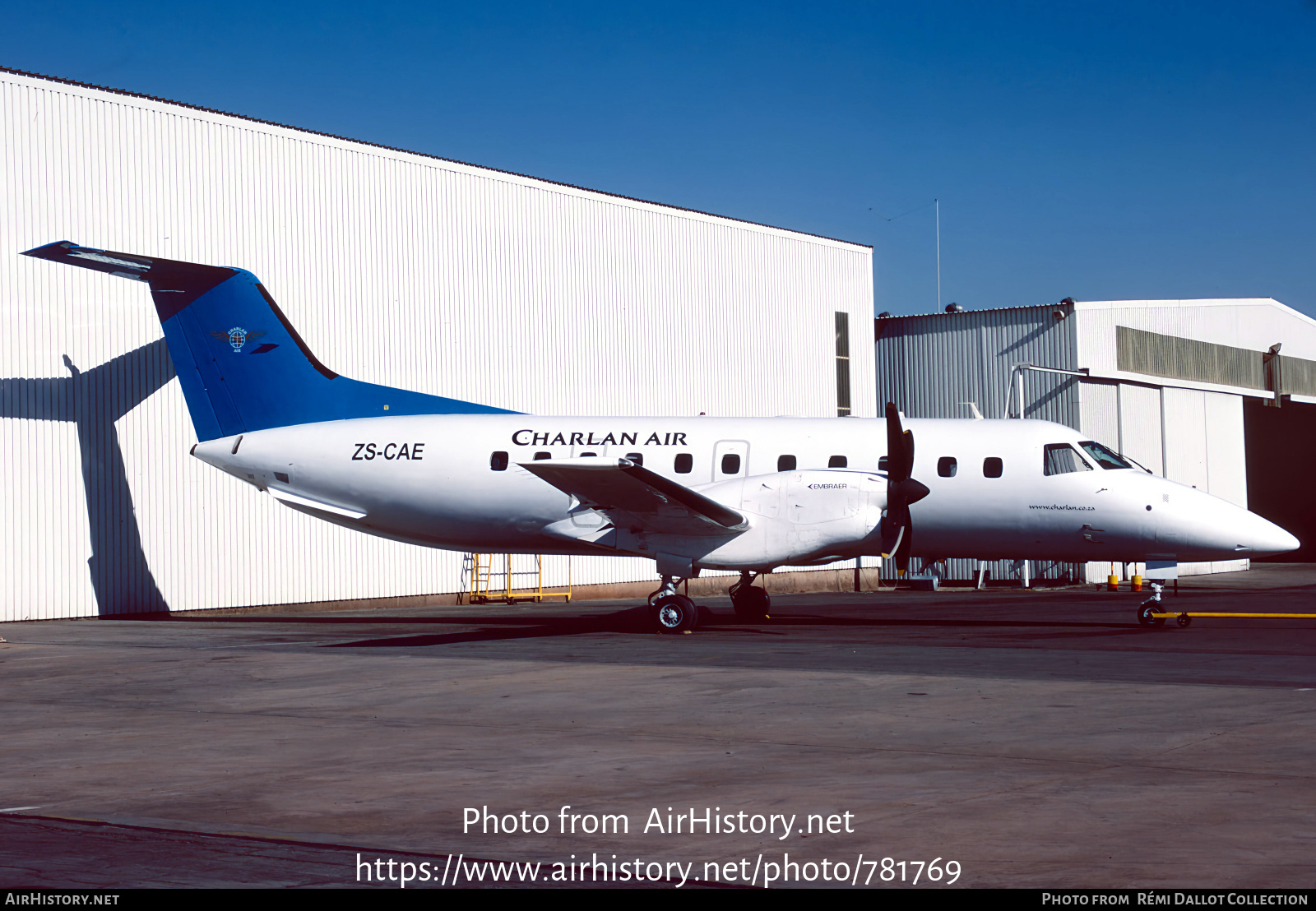 Aircraft Photo of ZS-CAE | Embraer EMB-120RT Brasilia | Charlan Air | AirHistory.net #781769