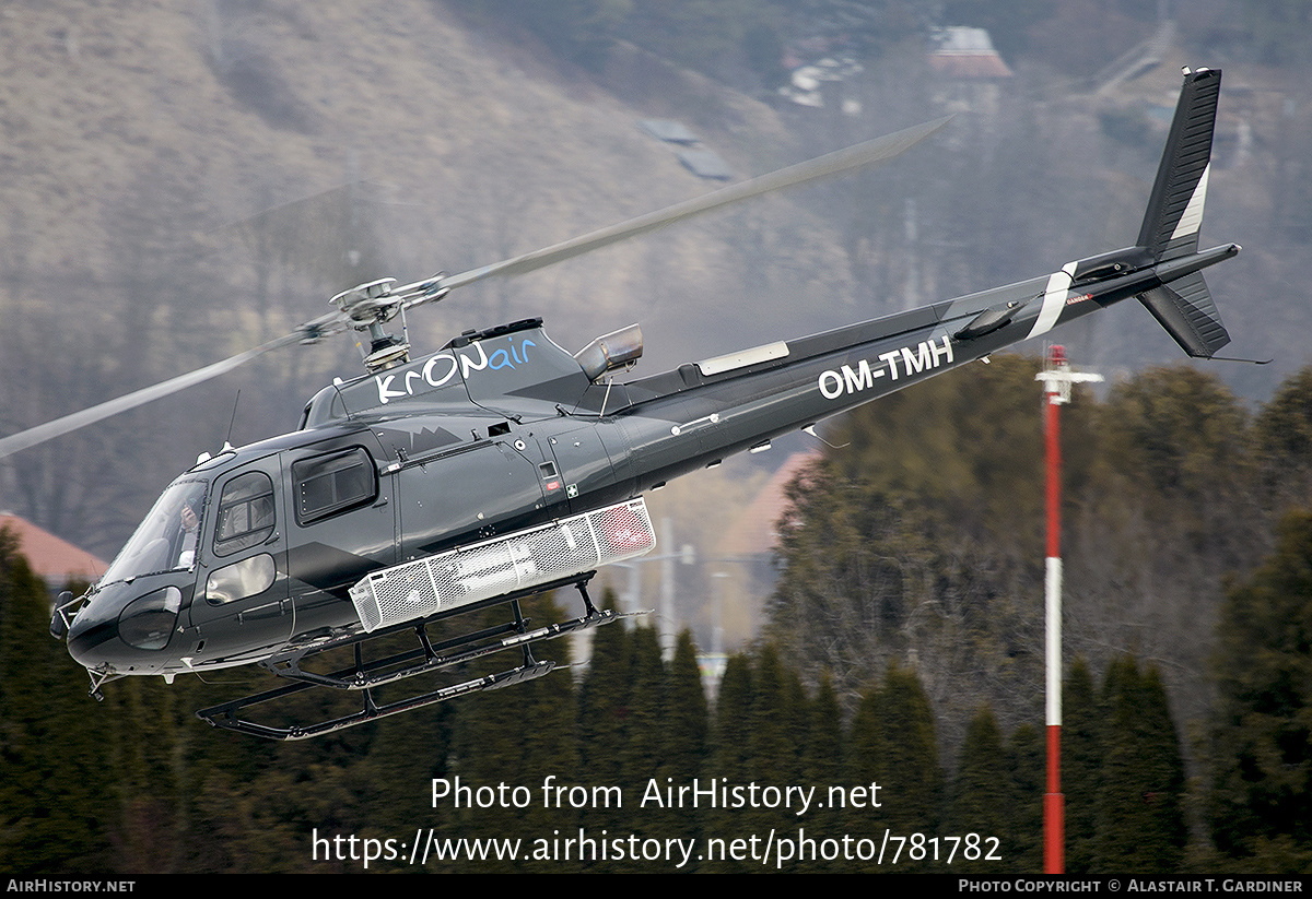 Aircraft Photo of OM-TMH | Eurocopter AS-350B-3 Ecureuil | Kronair | AirHistory.net #781782