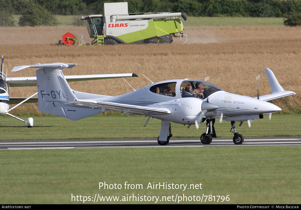 Aircraft Photo of F-GYGM | Diamond DA42 Twin Star | AirHistory.net #781796