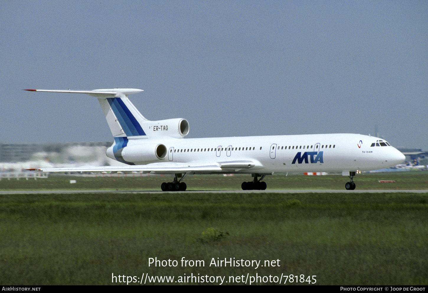 Aircraft Photo of ER-TAG | Tupolev Tu-154M | MTA - MoldTransAvia | AirHistory.net #781845