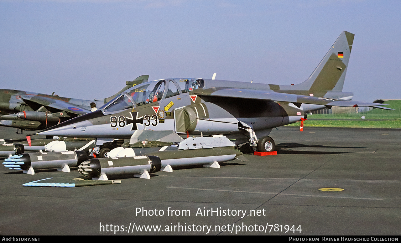 Aircraft Photo of 9833 | Dassault-Dornier Alpha Jet | Germany - Air Force | AirHistory.net #781944