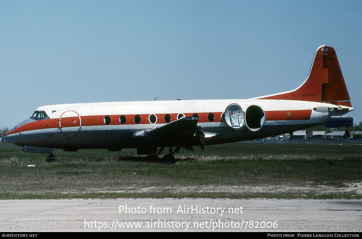 Aircraft Photo of CF-THN | Vickers 757 Viscount | AirHistory.net #782006