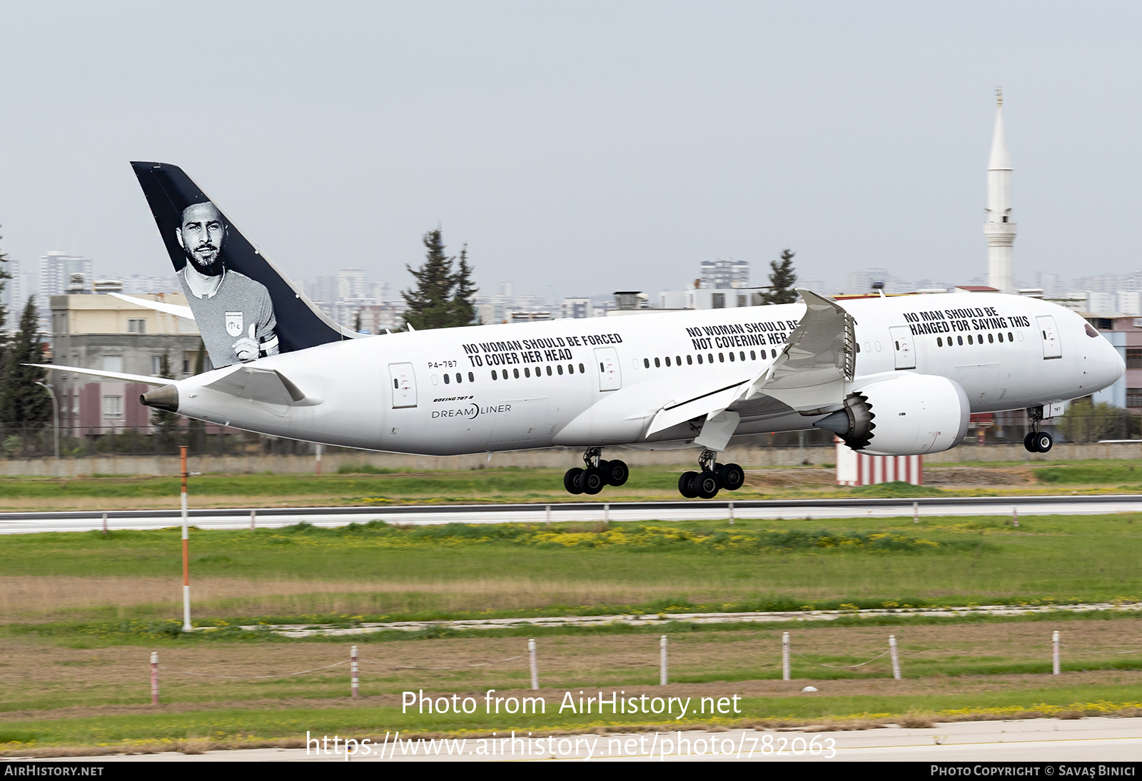 Aircraft Photo of P4-787 | Boeing 787-8 Dreamliner | AirHistory.net #782063