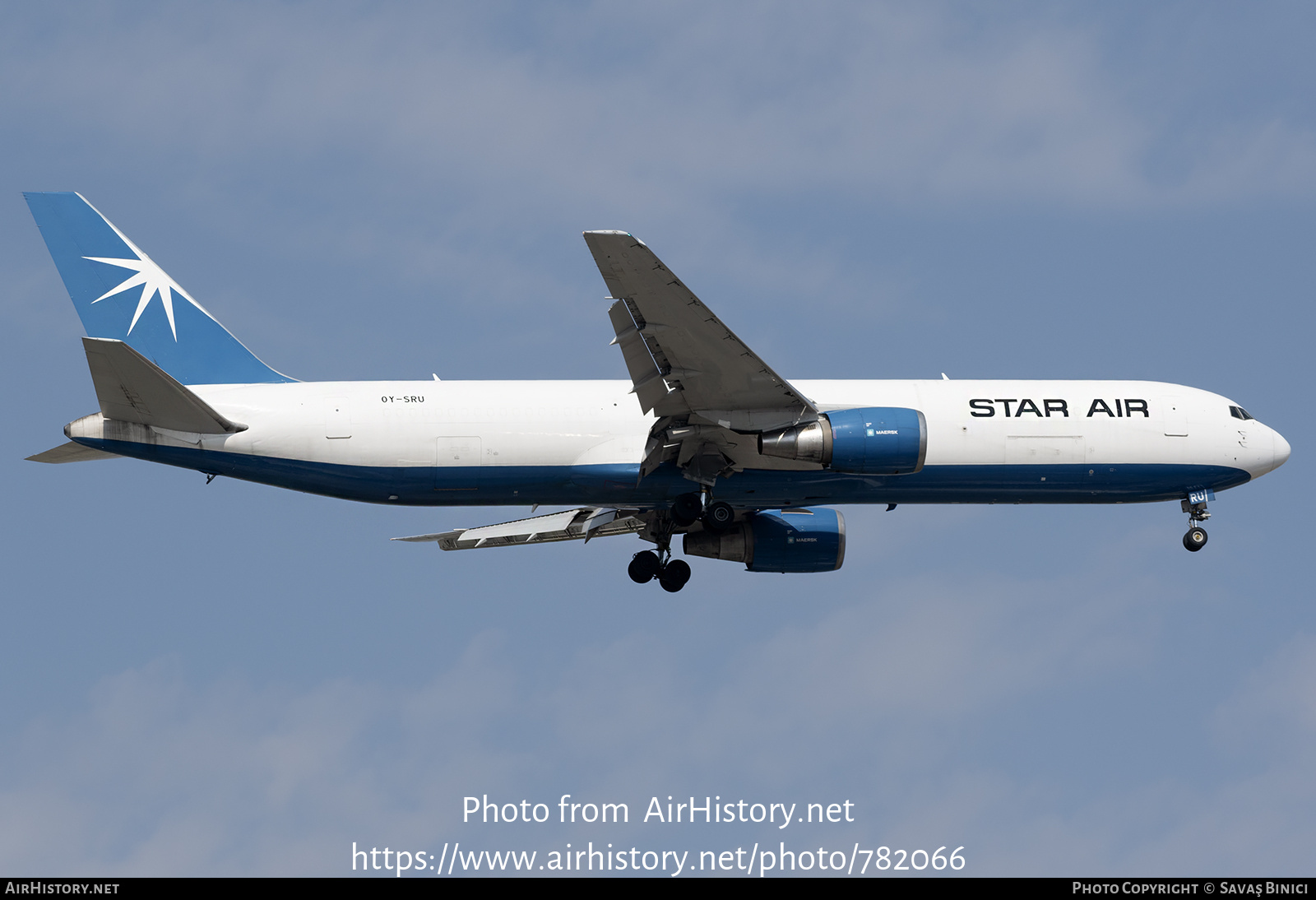 Aircraft Photo of OY-SRU | Boeing 767-36N/ER | Star Air | AirHistory.net #782066