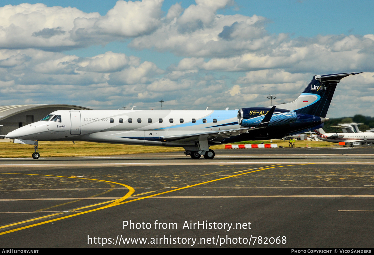 Aircraft Photo of S5-ALA | Embraer Legacy 600 (EMB-135BJ) | Linxair Business Airlines | AirHistory.net #782068