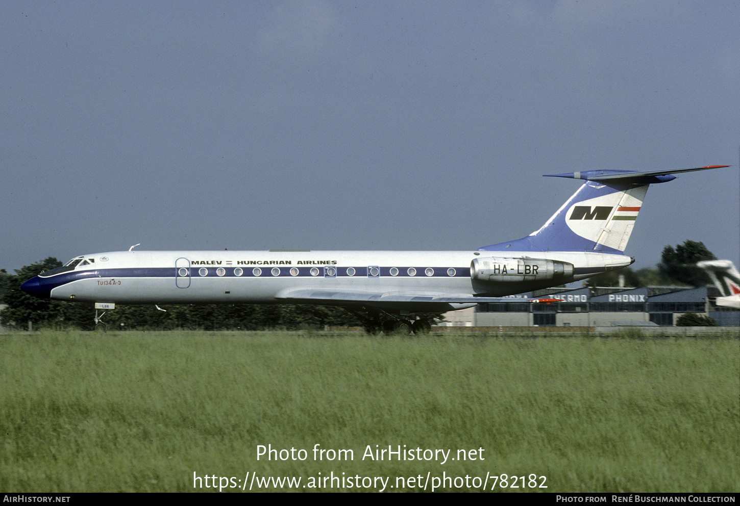 Aircraft Photo of HA-LBR | Tupolev Tu-134A-3 | Malév - Hungarian Airlines | AirHistory.net #782182