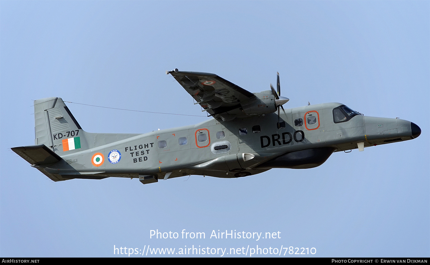 Aircraft Photo of KD707 | Dornier 228-202K | India - Air Force | AirHistory.net #782210