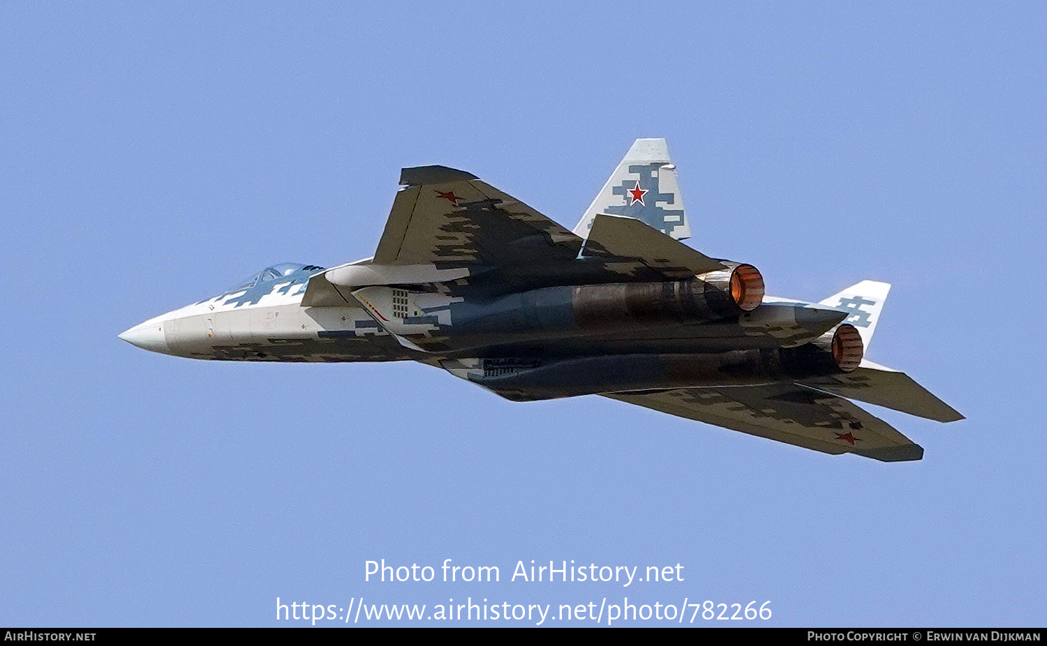 Aircraft Photo of 054 blue | Sukhoi Su-57 | Russia - Air Force | AirHistory.net #782266