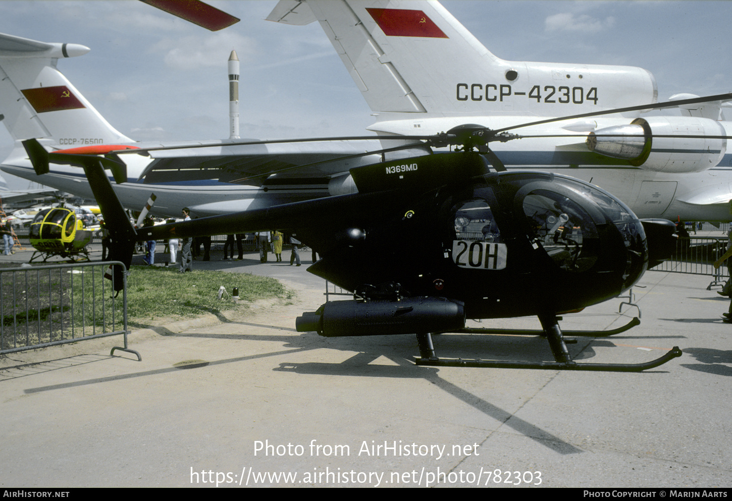 Aircraft Photo of N369MD | Hughes 500D (369D) | AirHistory.net #782303