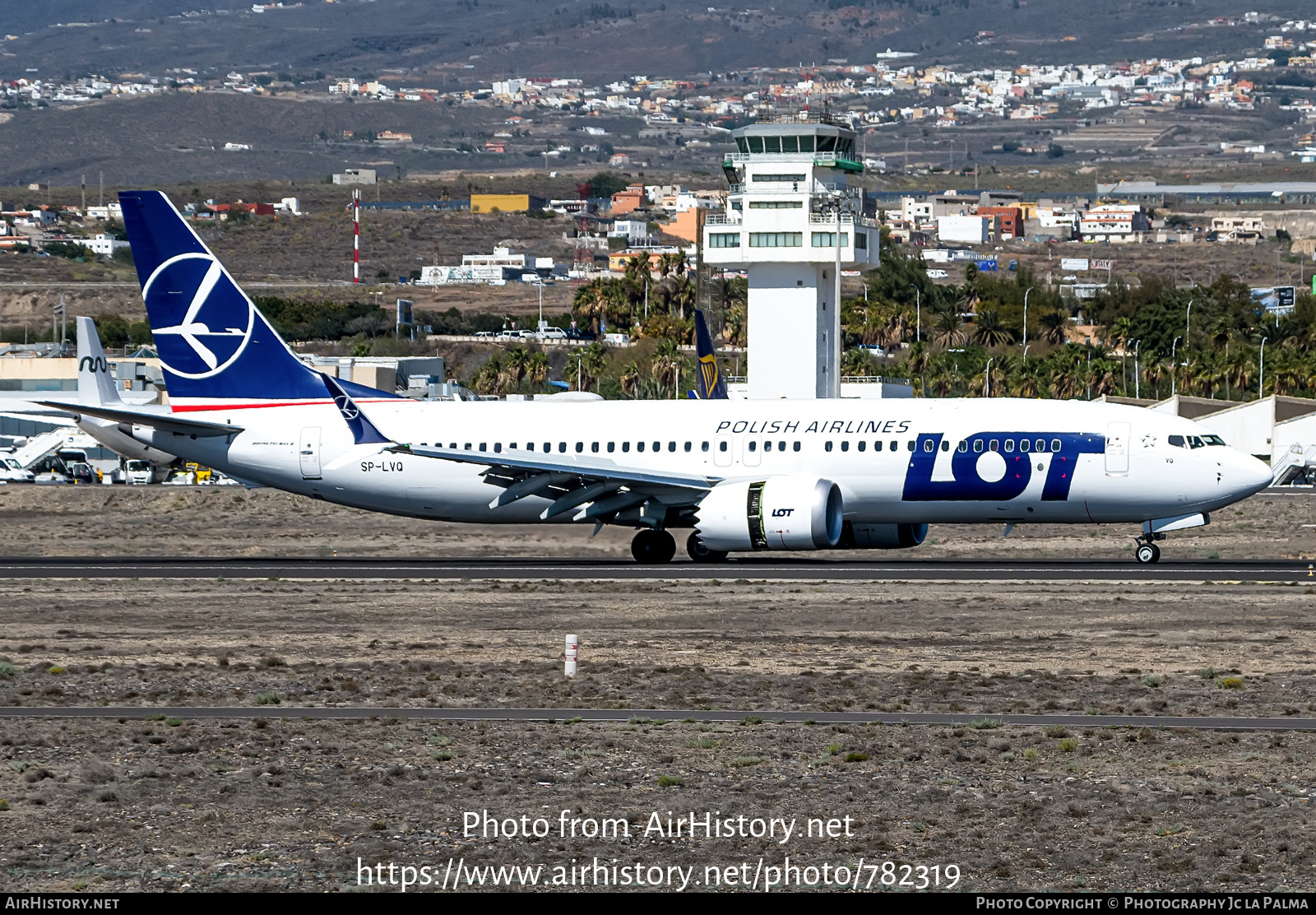 Aircraft Photo of SP-LVQ | Boeing 737-8 Max 8 | LOT Polish Airlines - Polskie Linie Lotnicze | AirHistory.net #782319