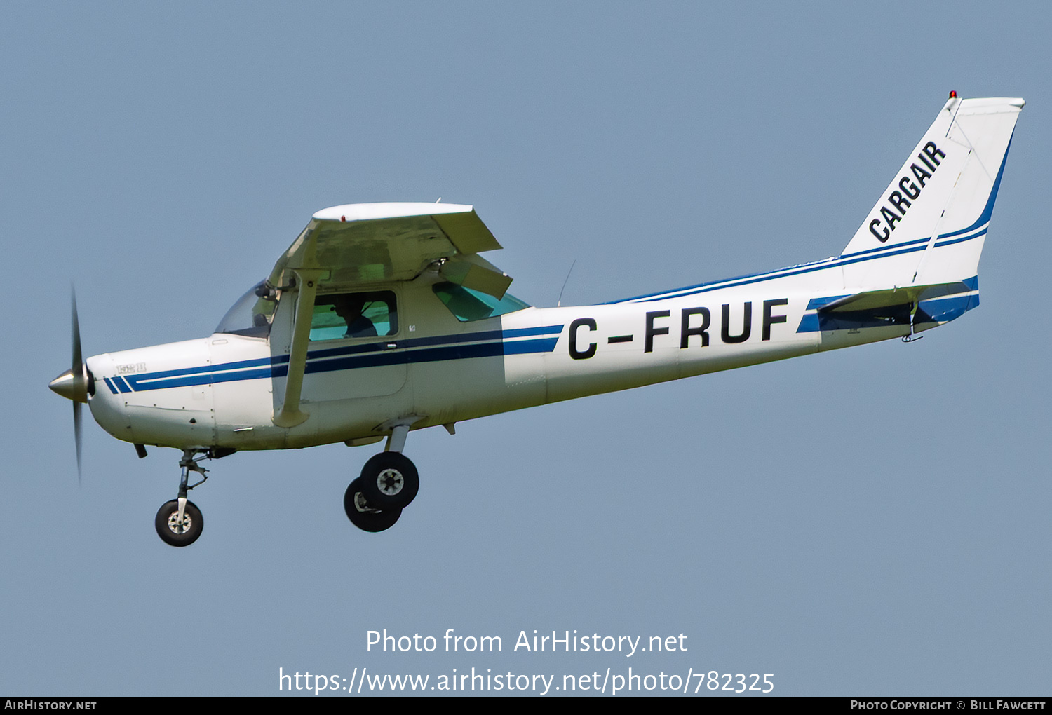 Aircraft Photo of C-FRUF | Cessna 152 | Cargair | AirHistory.net #782325