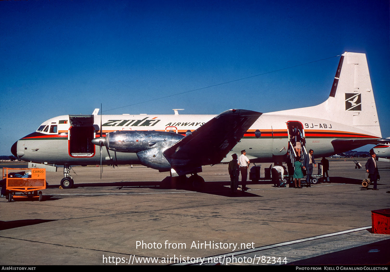 Aircraft Photo of 9J-ABJ | Hawker Siddeley HS-748 Srs2A/263 | Zambia Airways | AirHistory.net #782344