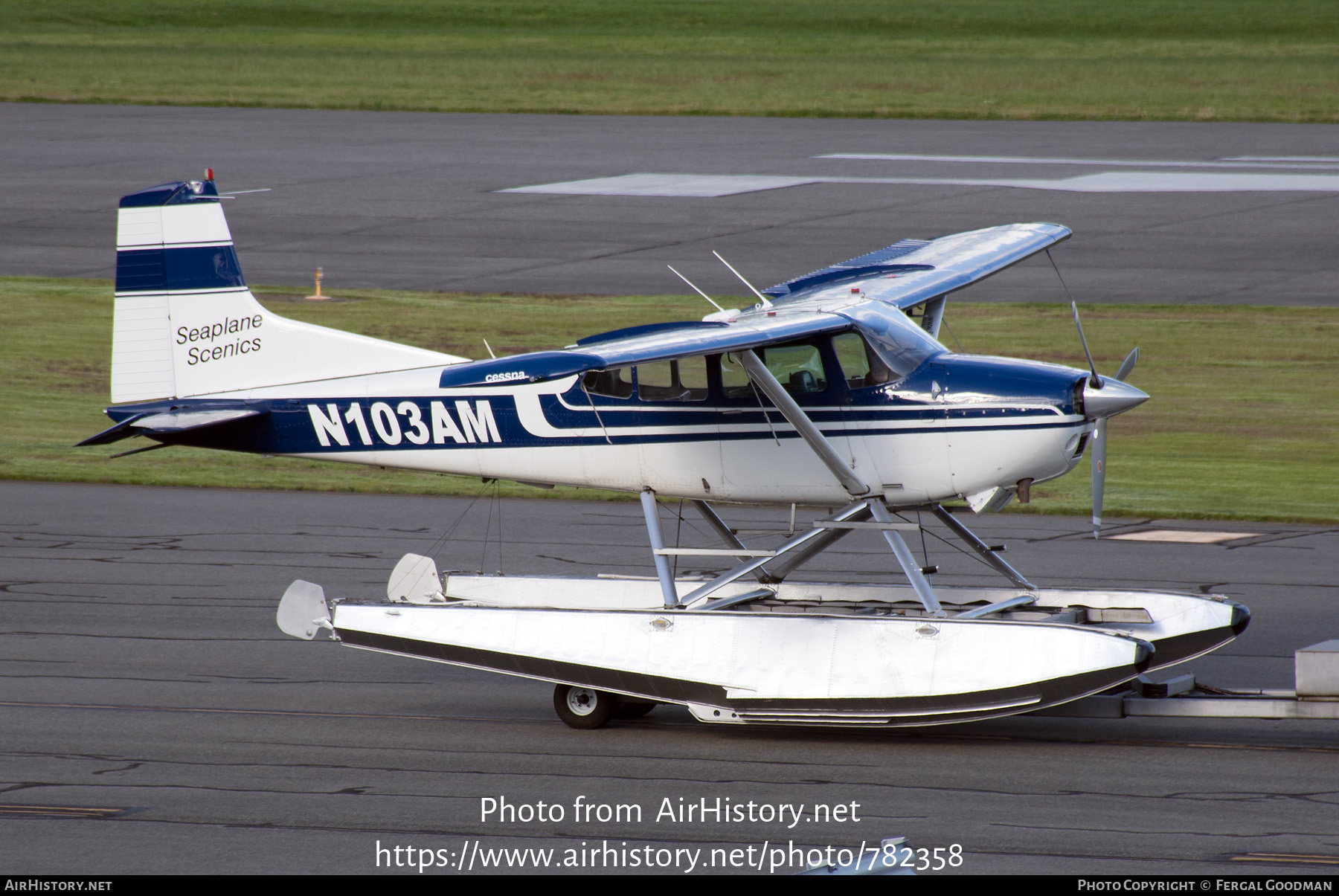 Aircraft Photo of N103AM | Cessna A185F Skywagon 185 | Seaplane Scenics | AirHistory.net #782358