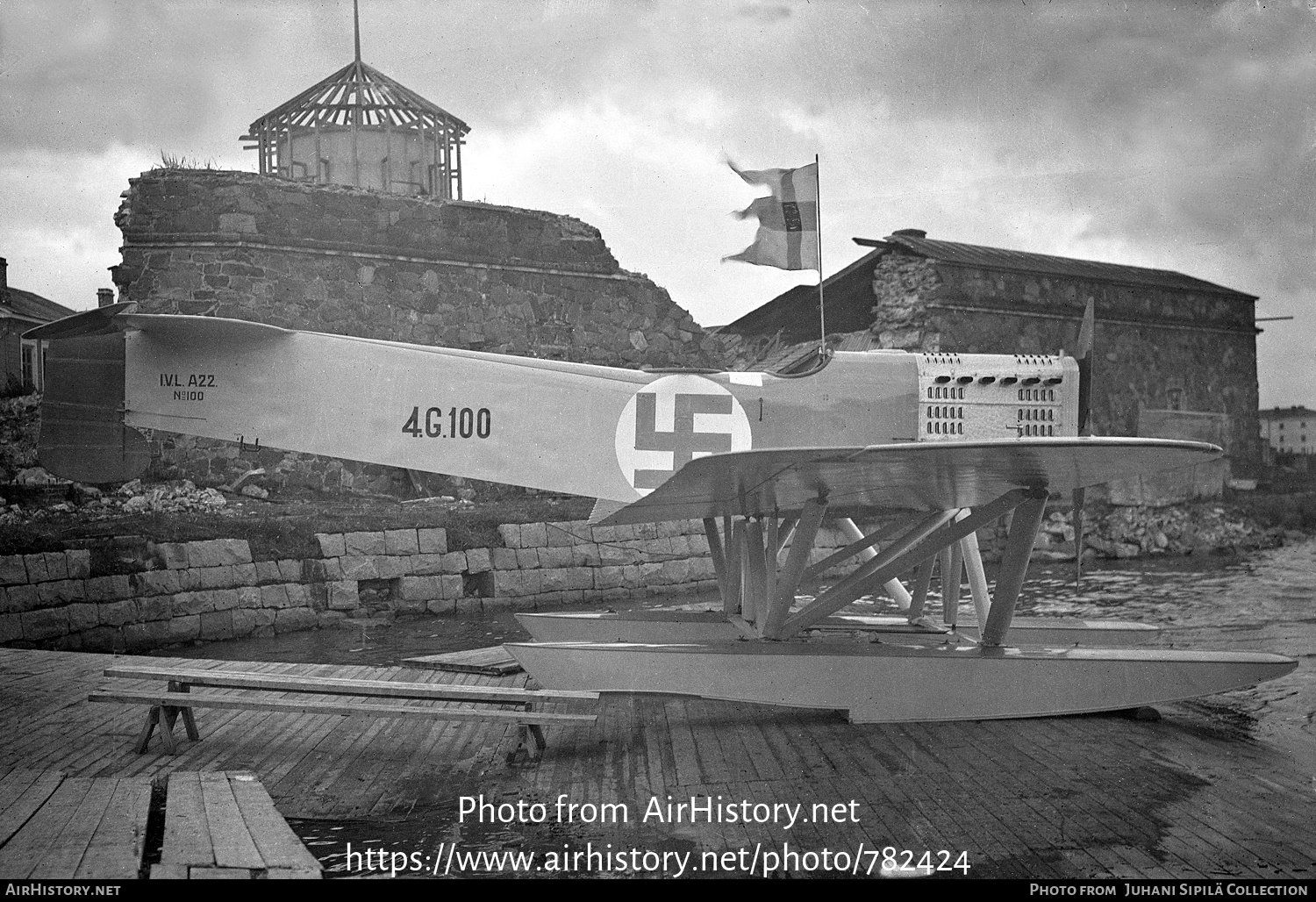 Aircraft Photo of 4.G.100 | I.V.L. A 22 Hansa | Finland - Air Force | AirHistory.net #782424