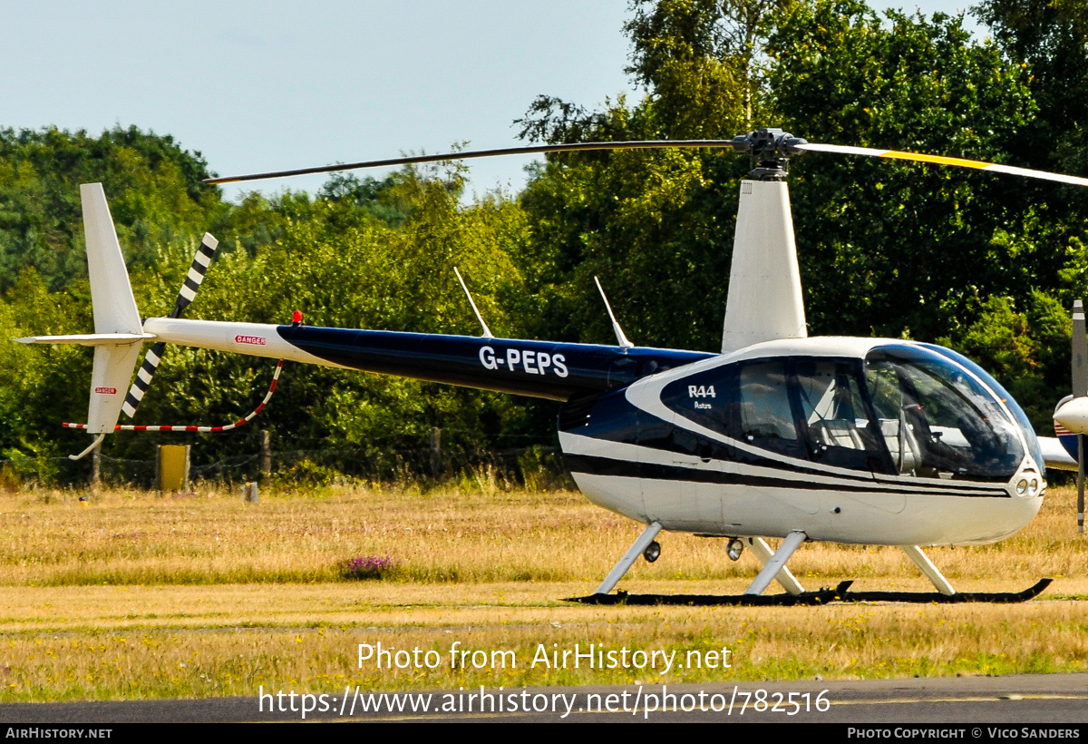 Aircraft Photo of G-PEPS | Robinson R-44 Astro | AirHistory.net #782516