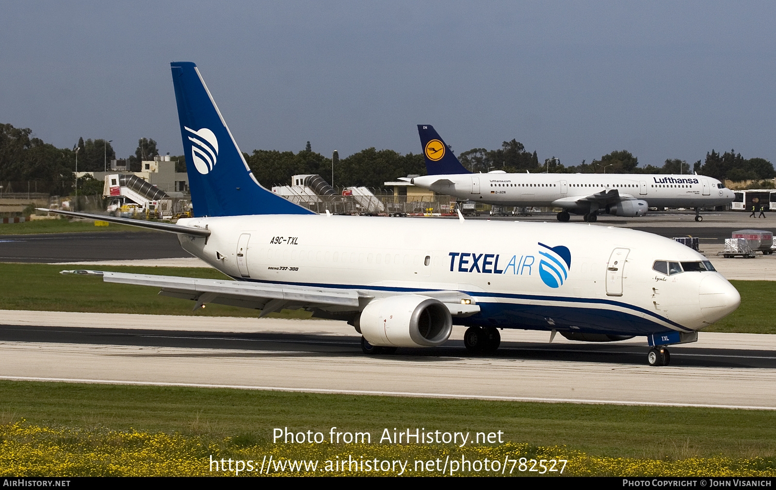 Aircraft Photo of A9C-TXL | Boeing 737-3Q8(SF) | Texel Air | AirHistory.net #782527