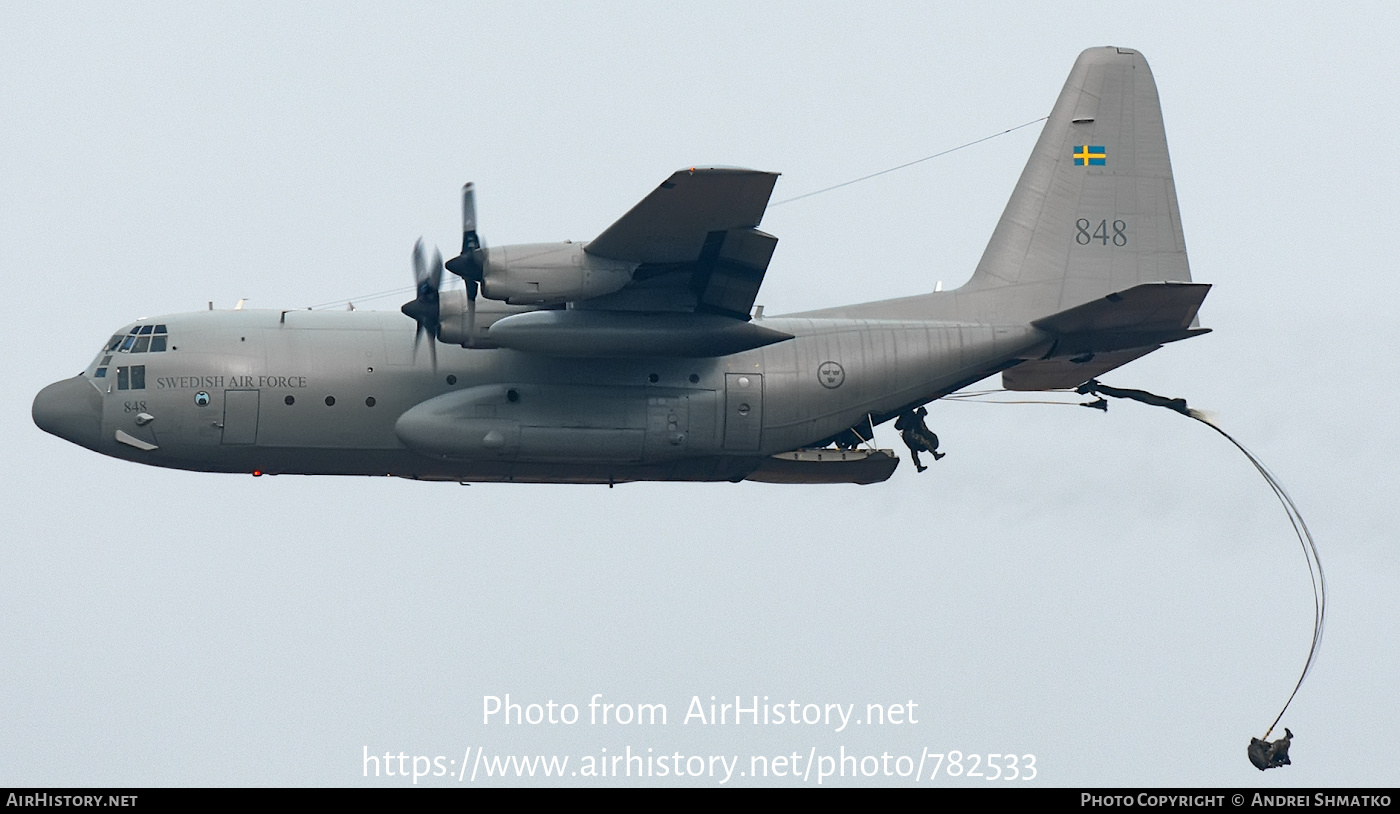 Aircraft Photo of 84008 | Lockheed Tp84 Hercules | Sweden - Air Force | AirHistory.net #782533