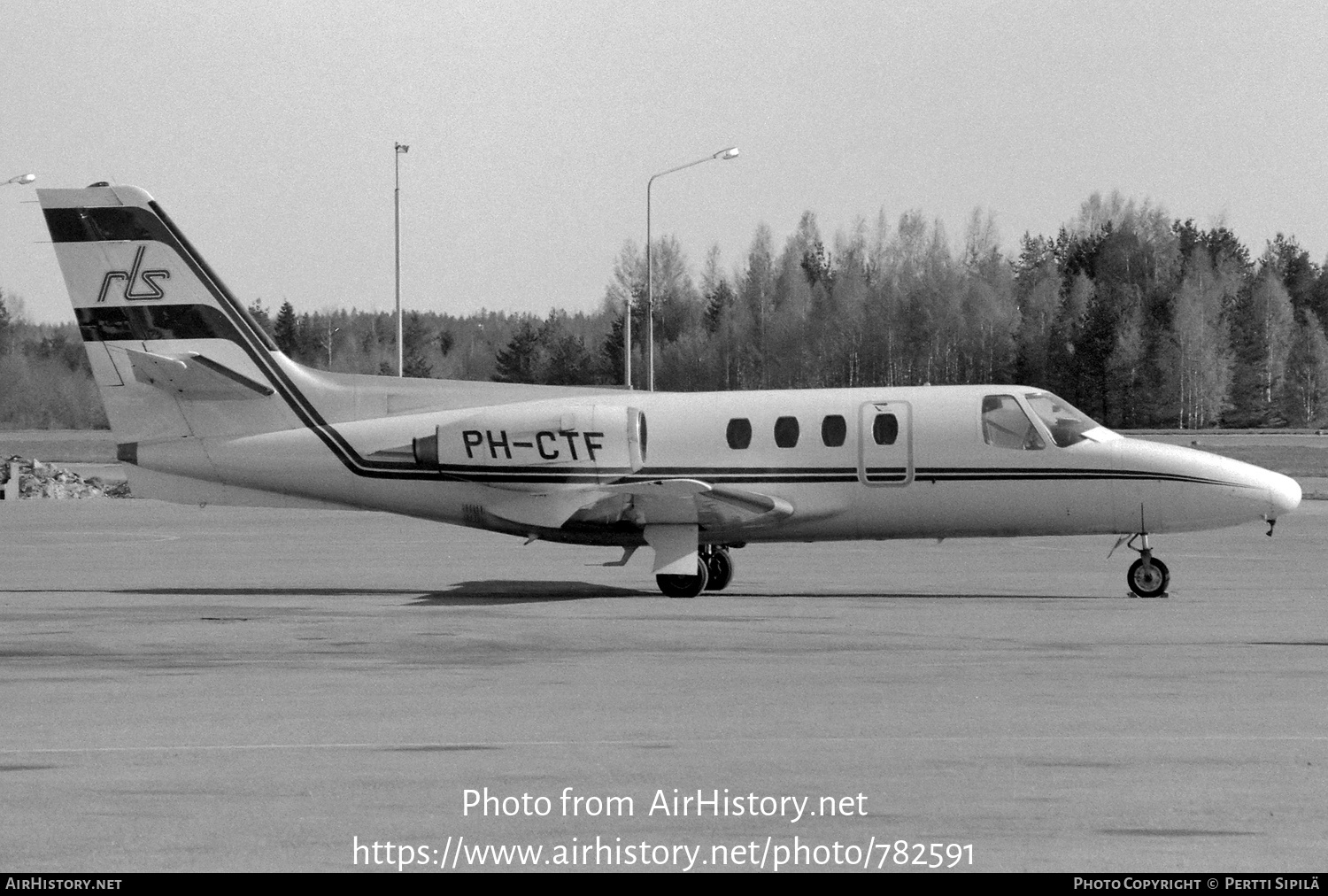 Aircraft Photo of PH-CTF | Cessna 500 Citation | Rijksluchtvaartschool - RLS | AirHistory.net #782591