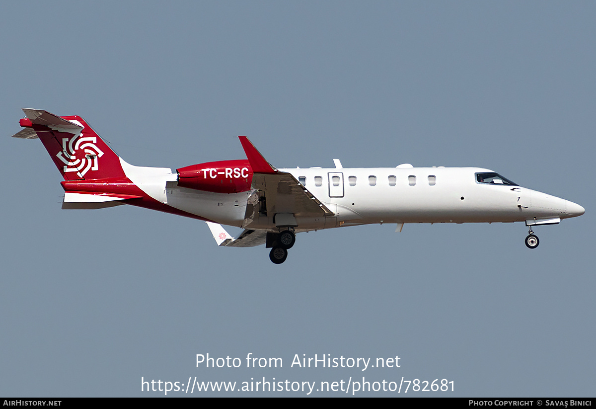 Aircraft Photo of TC-RSC | Learjet 45 | Redstar Aviation | AirHistory.net #782681