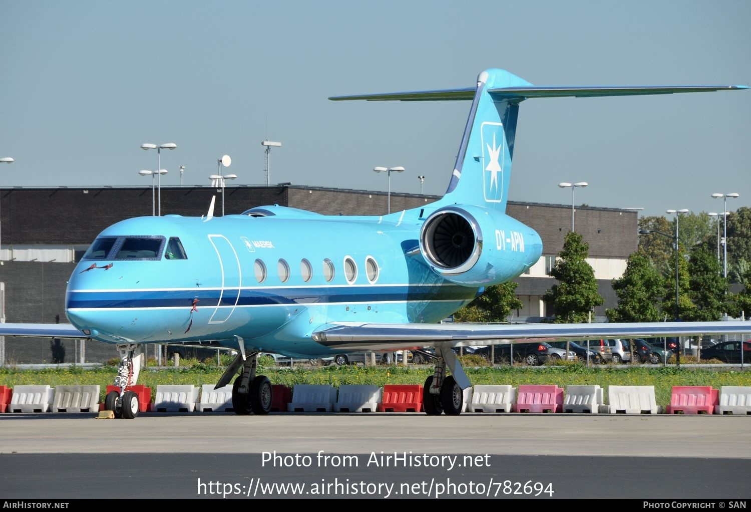 Aircraft Photo of OY-APM | Gulfstream Aerospace G-IV-X Gulfstream G450 | Maersk Air | AirHistory.net #782694