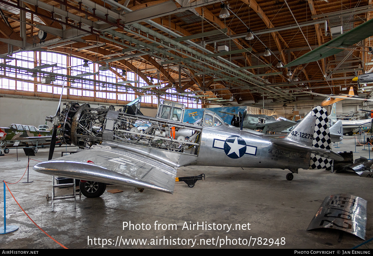 Aircraft Photo of SE-FUZ / 42-12279 | North American AT-16 Harvard IIB | USA - Air Force | AirHistory.net #782948