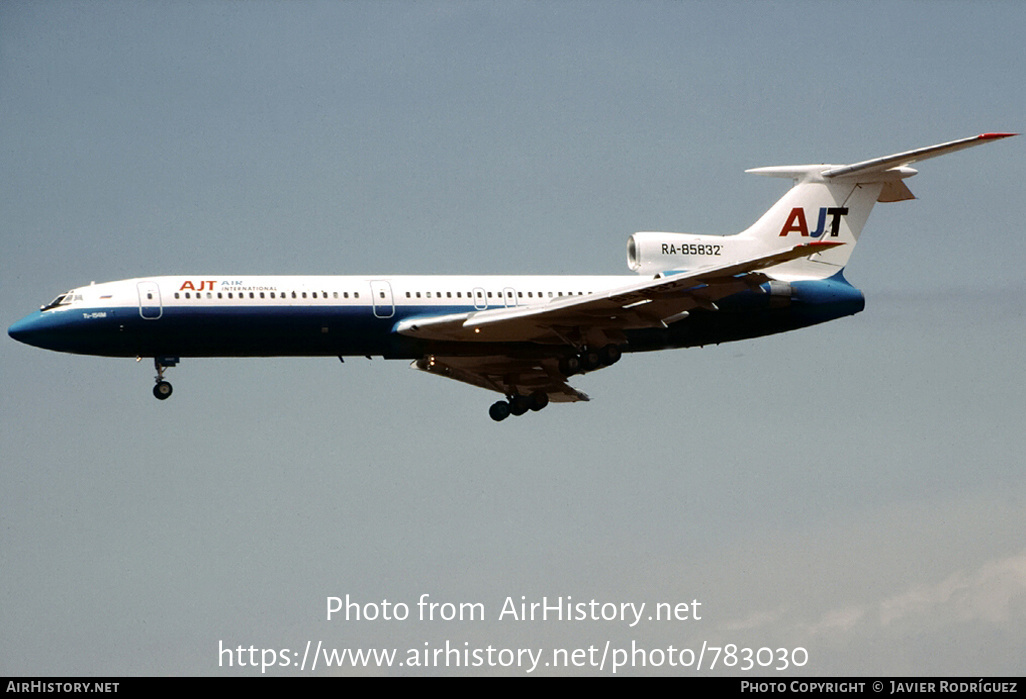 Aircraft Photo of RA-85832 | Tupolev Tu-154M | AJT Air International | AirHistory.net #783030