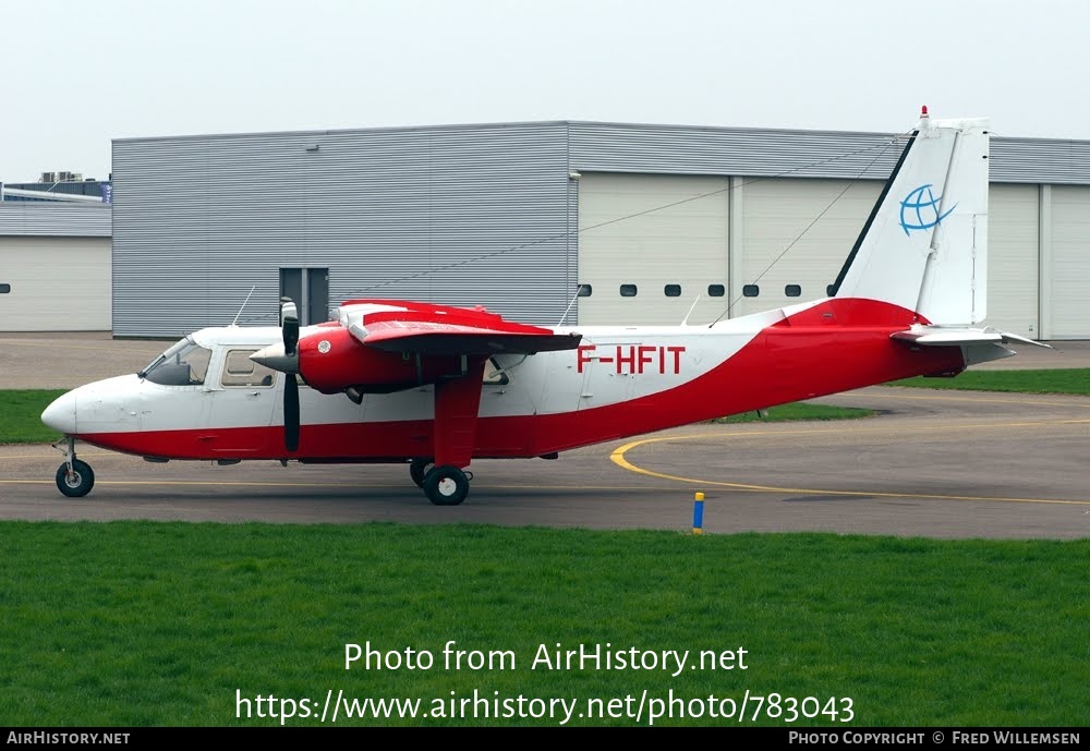 Aircraft Photo of F-HFIT | Pilatus Britten-Norman BN-2T Islander | AirHistory.net #783043