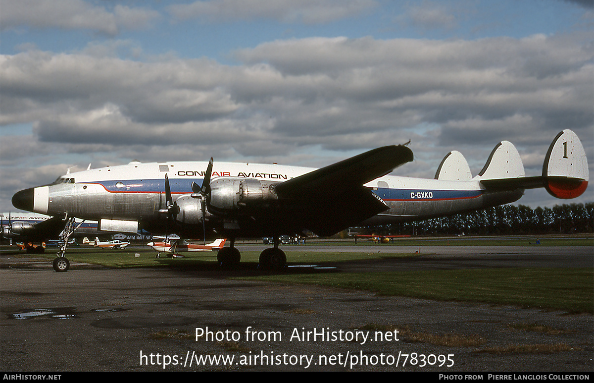 Aircraft Photo of C-GXKO | Lockheed C-121A Constellation | Conifair Aviation | AirHistory.net #783095