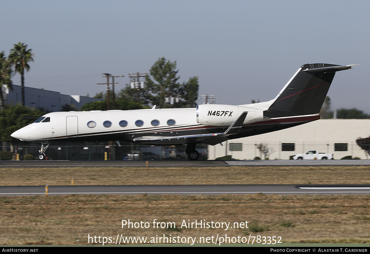 Aircraft Photo of N467FX | Gulfstream Aerospace G-IV-X Gulfstream G450 | AirHistory.net #783352