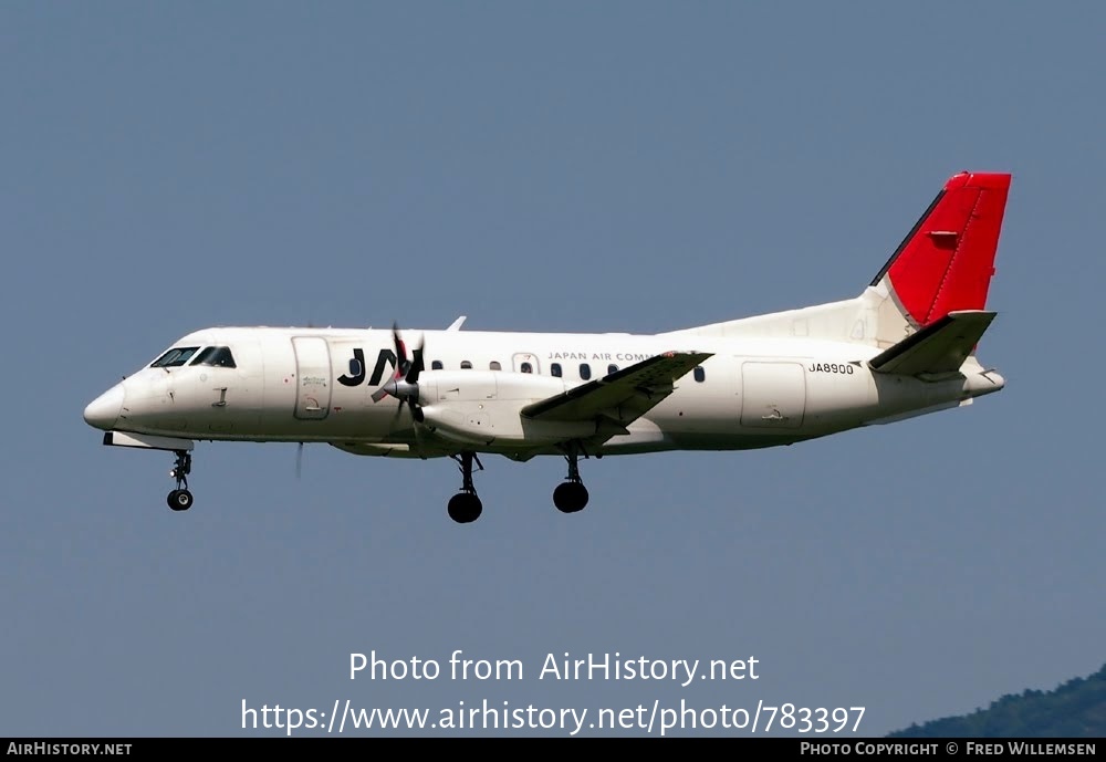 Aircraft Photo of JA8900 | Saab 340B/Plus | Japan Airlines - JAL | AirHistory.net #783397