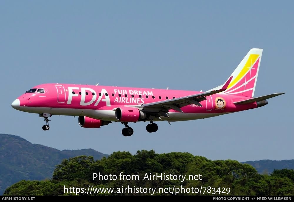 Aircraft Photo of JA03FJ | Embraer 175STD (ERJ-170-200STD) | FDA - Fuji Dream Airlines | AirHistory.net #783429