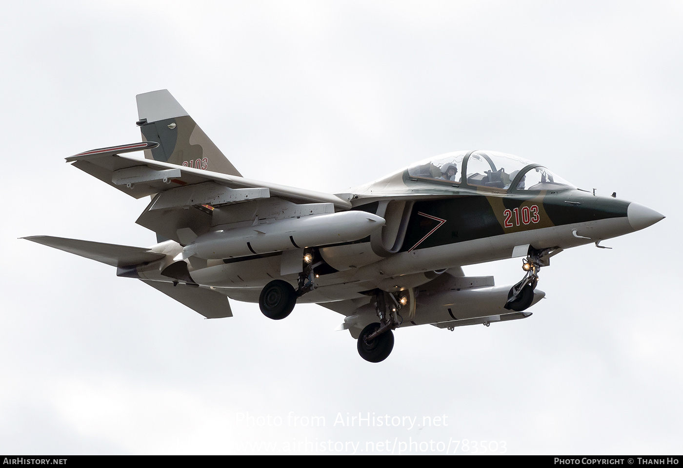 Aircraft Photo of 2103 | Yakovlev Yak-130 | Vietnam - Air Force | AirHistory.net #783503