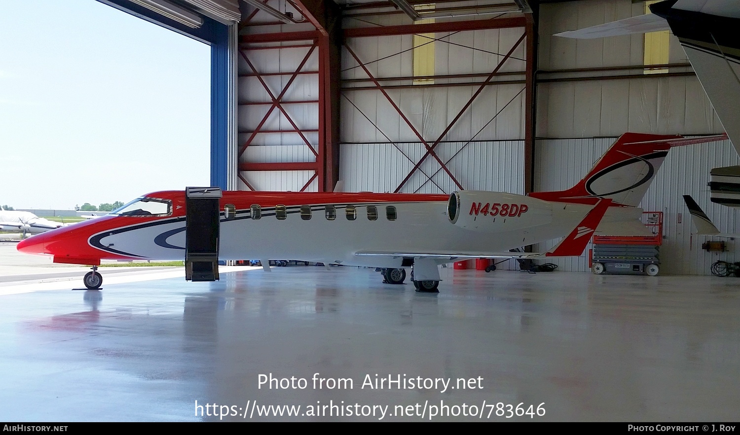 Aircraft Photo of N458DP | Learjet 45 | AirHistory.net #783646