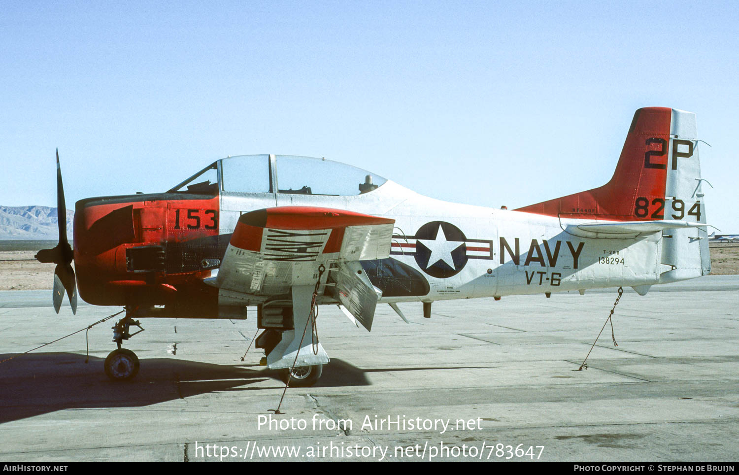 Aircraft Photo of N5440F / 138294 | North American T-28B Trojan | USA - Navy | AirHistory.net #783647