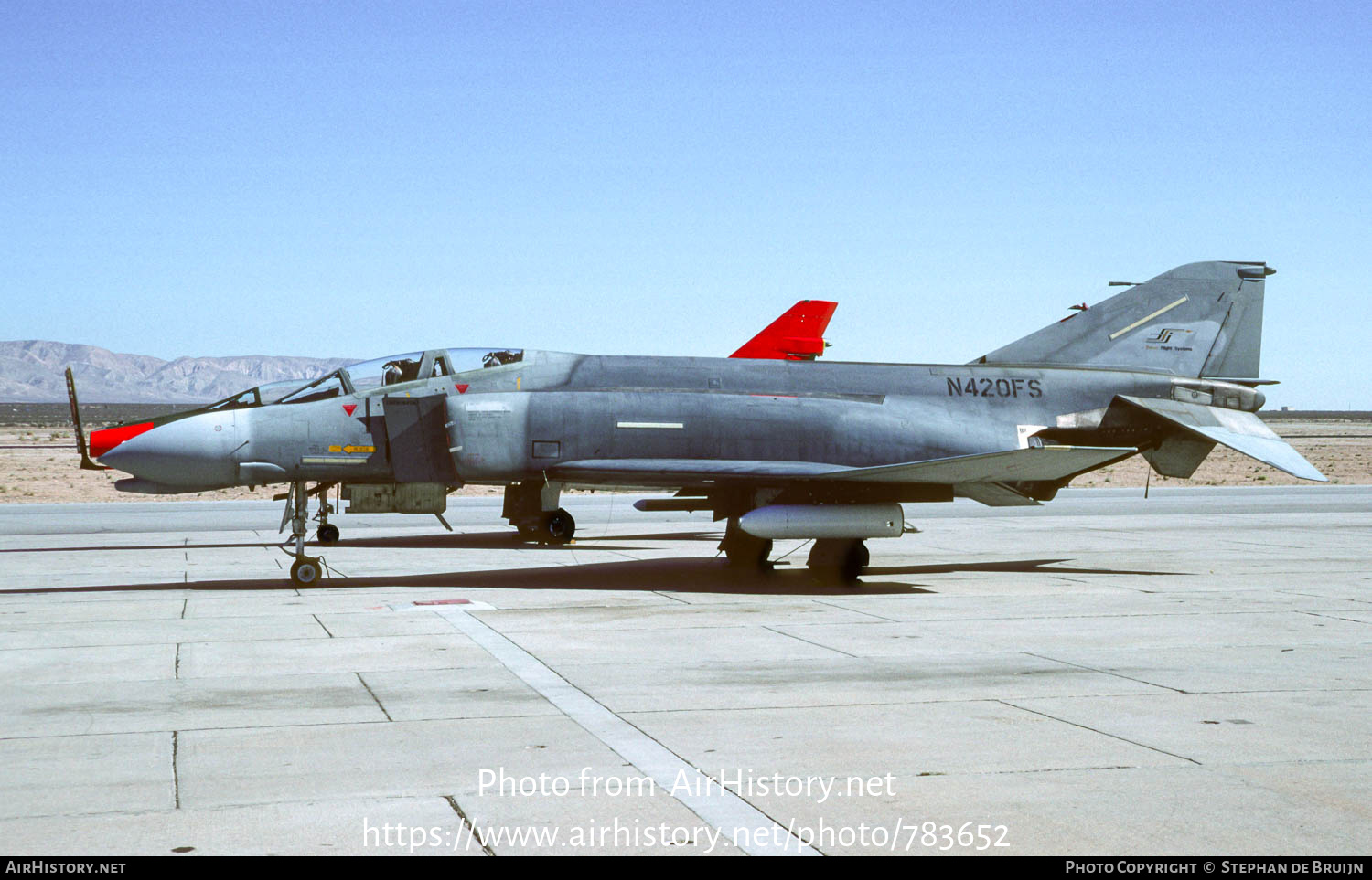 Aircraft Photo of N420FS | McDonnell F-4C Phantom II | Flight Systems Inc. | AirHistory.net #783652