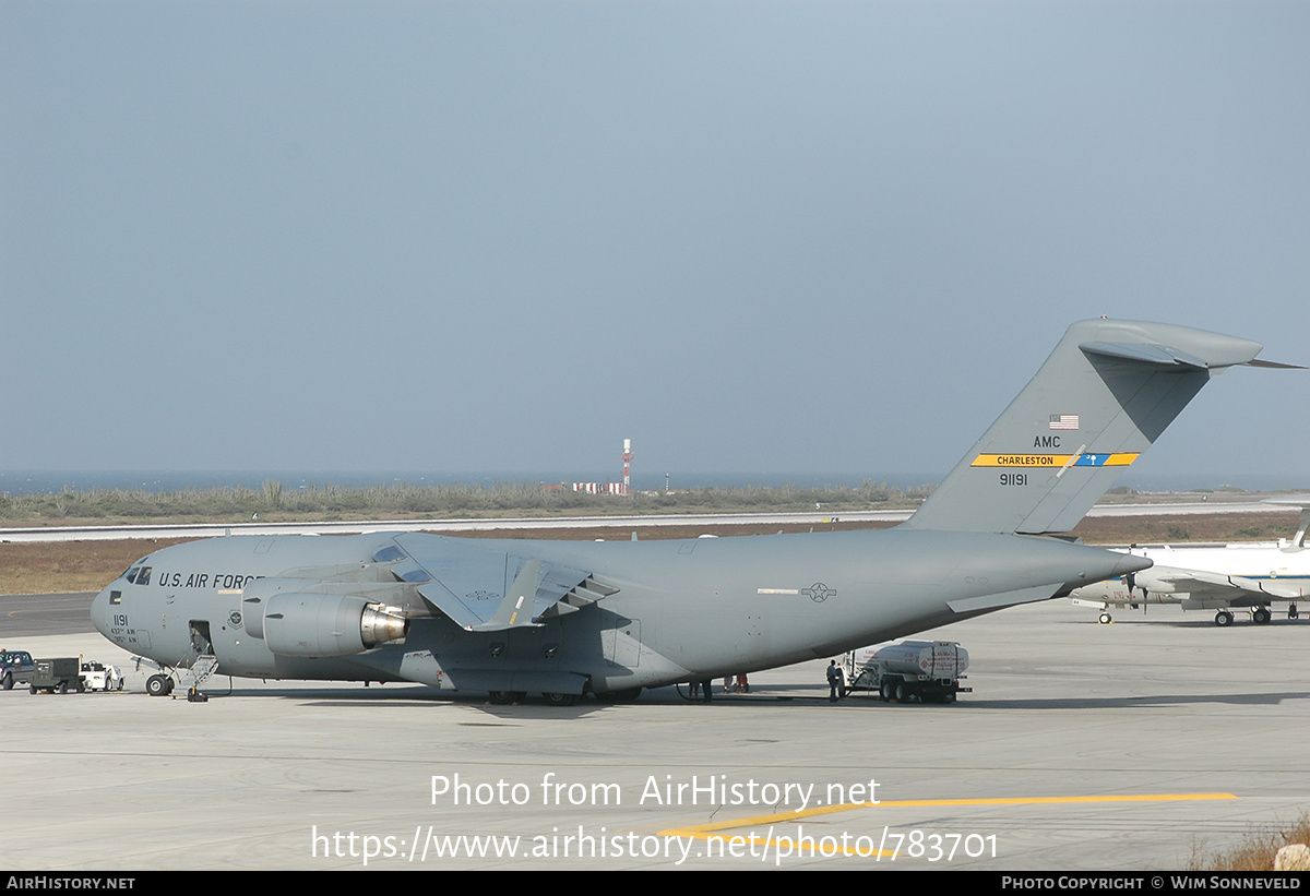 Aircraft Photo of 89-1191 / 91191 | McDonnell Douglas C-17A Globemaster III | USA - Air Force | AirHistory.net #783701