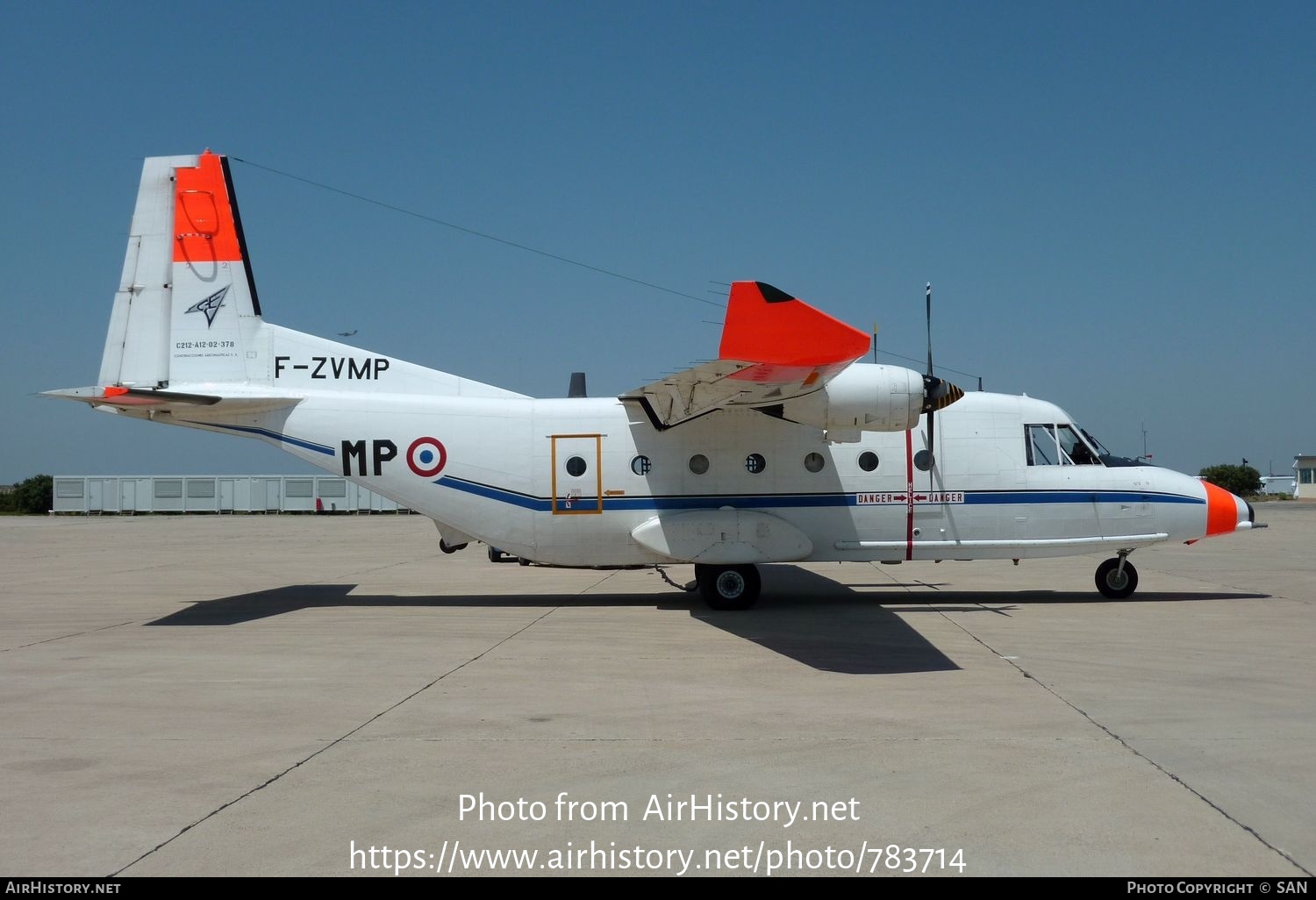 Aircraft Photo of 378 | CASA C-212-300 Aviocar | France - DGA | AirHistory.net #783714