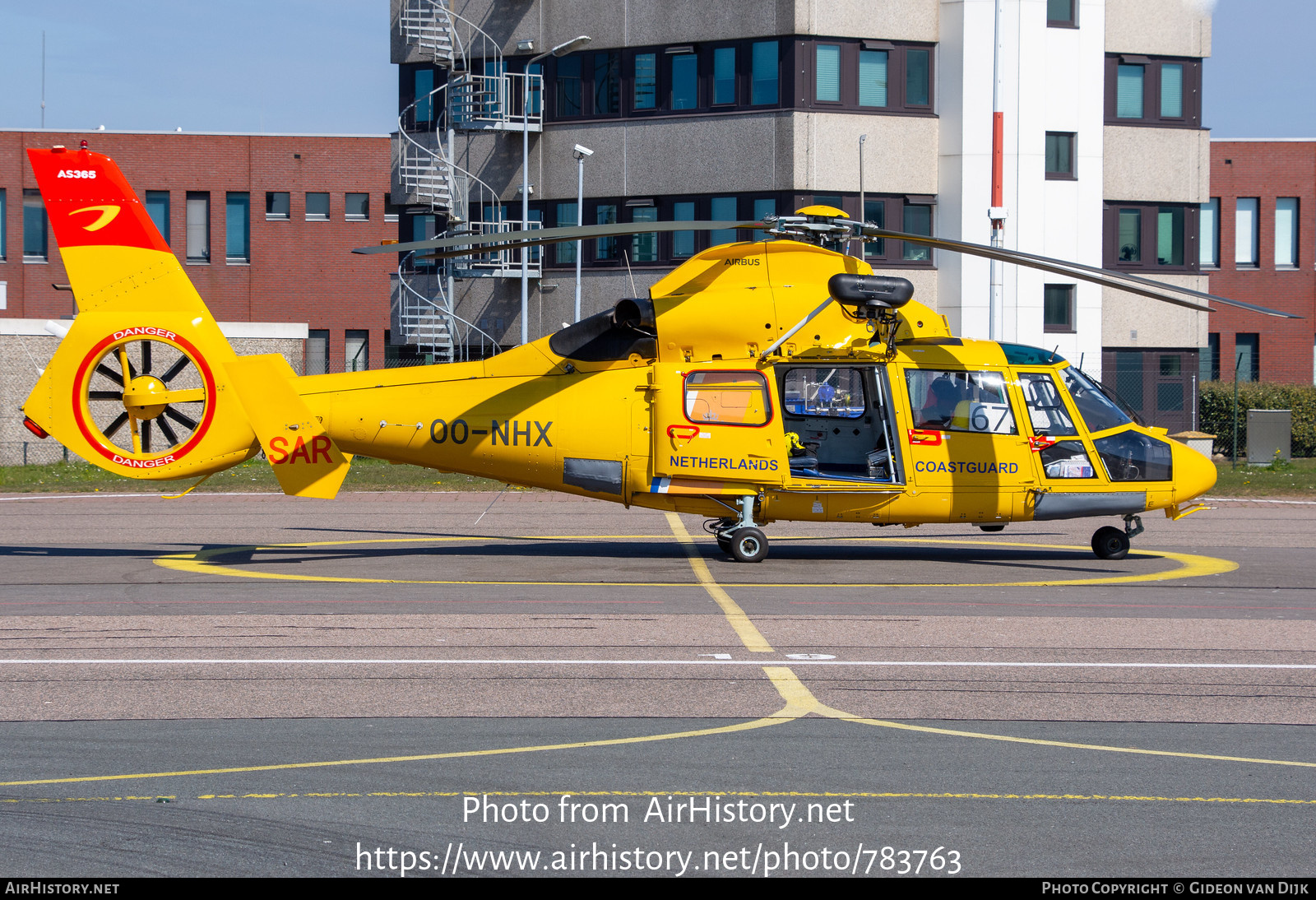 Aircraft Photo of OO-NHX | Eurocopter AS-365N-3 Dauphin 2 | Kustwacht - Netherlands Coastguard | AirHistory.net #783763