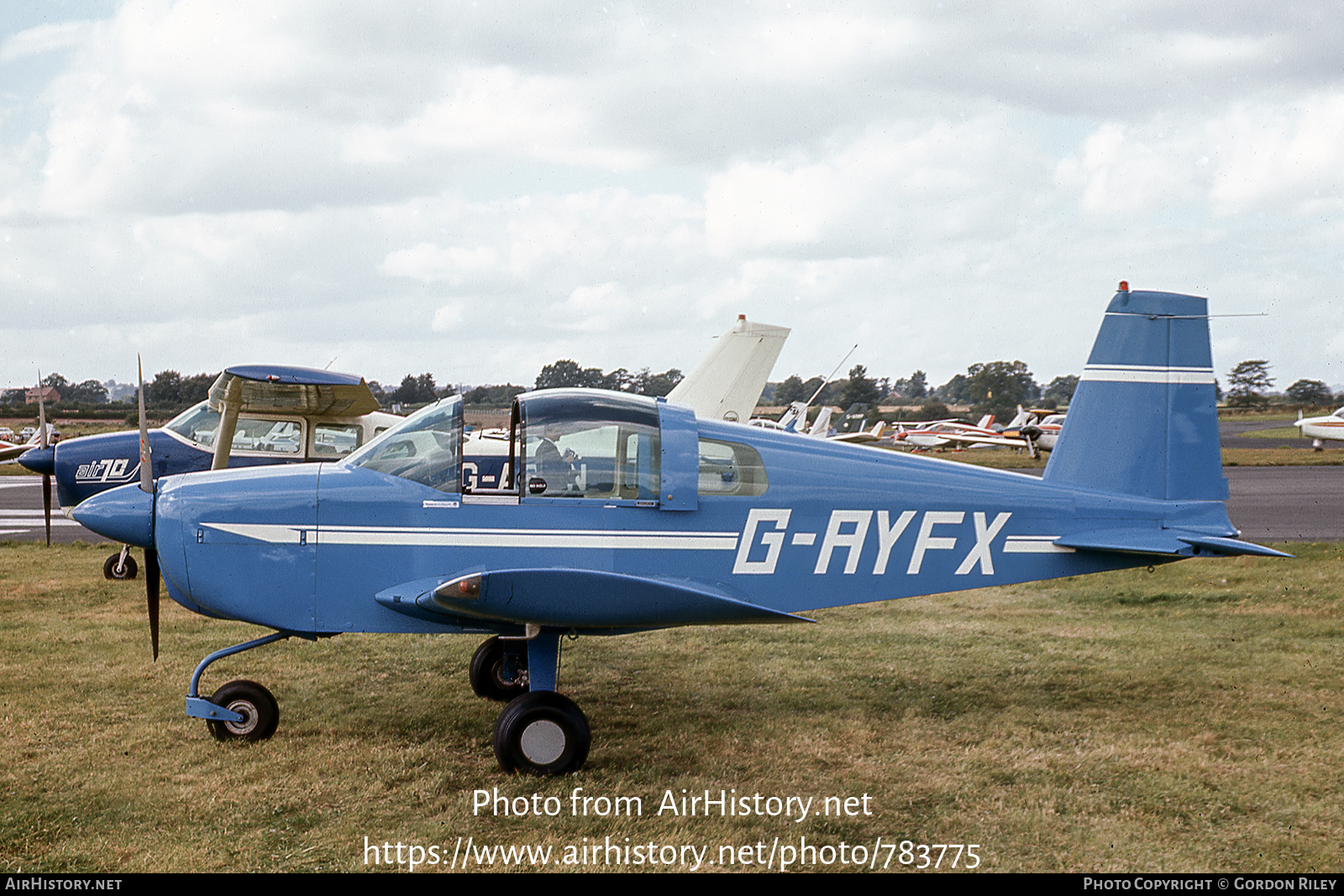 Aircraft Photo of G-AYFX | American AA-1 Yankee | AirHistory.net #783775